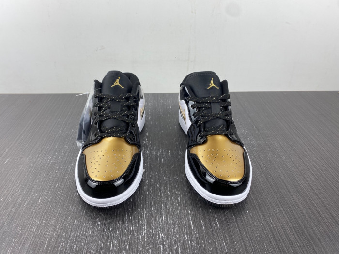 air jordan 1 low se gold toe dr6970-071