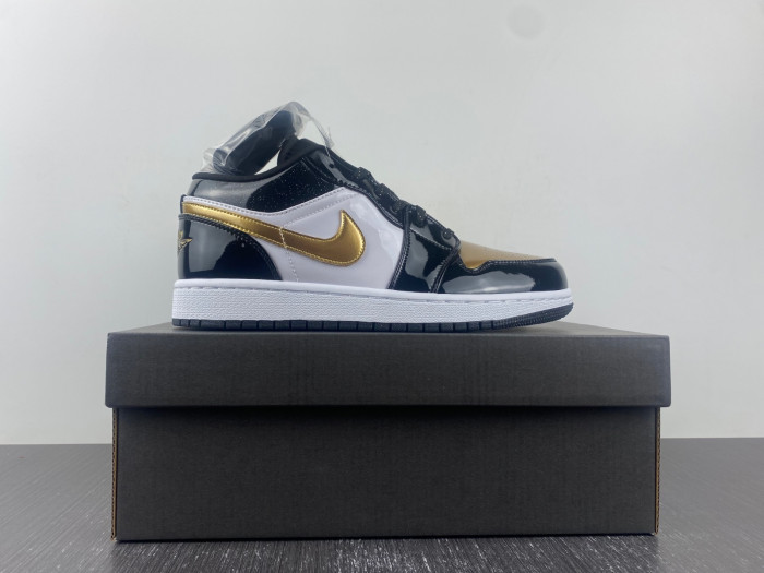 air jordan 1 low se gold toe dr6970-071