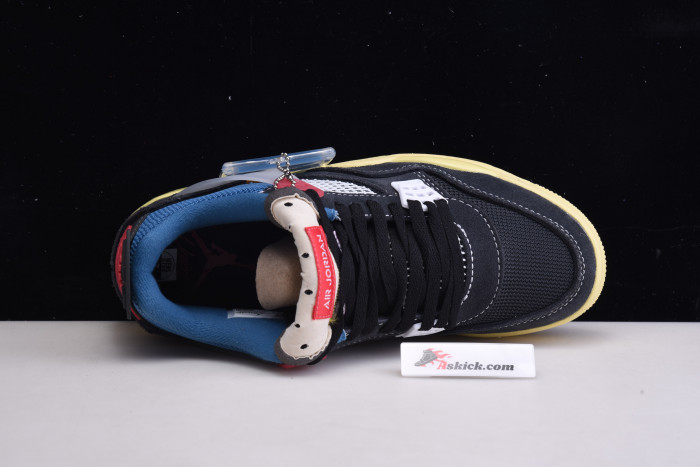 air jordan 4 retro union off noir dc9533-001