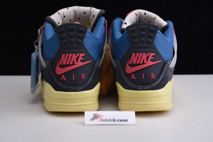 air jordan 4 retro union off noir dc9533-001