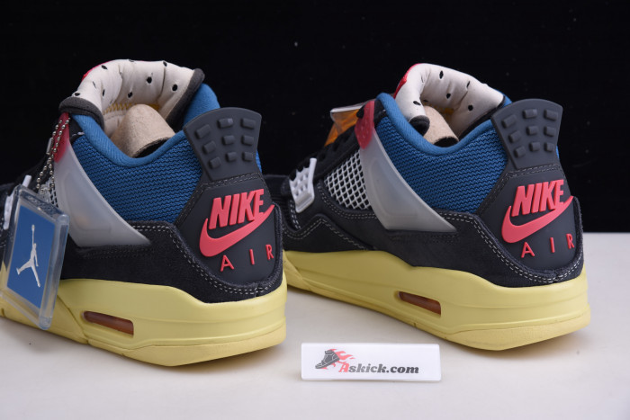 air jordan 4 retro union off noir dc9533-001