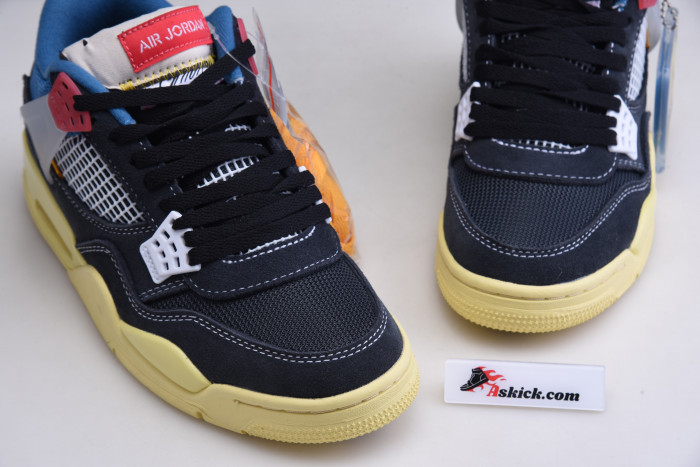 air jordan 4 retro union off noir dc9533-001