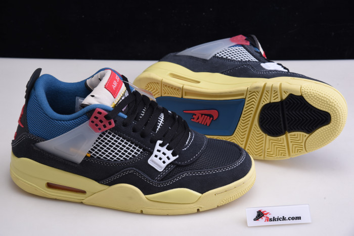 air jordan 4 retro union off noir dc9533-001