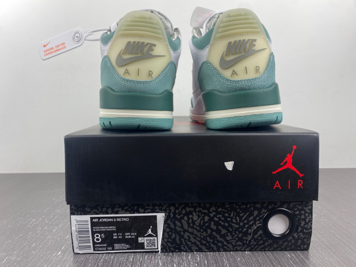 air jordan 3 white green dt8532-130