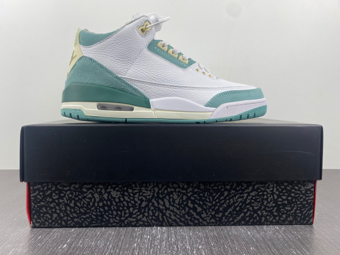 air jordan 3 white green dt8532-130