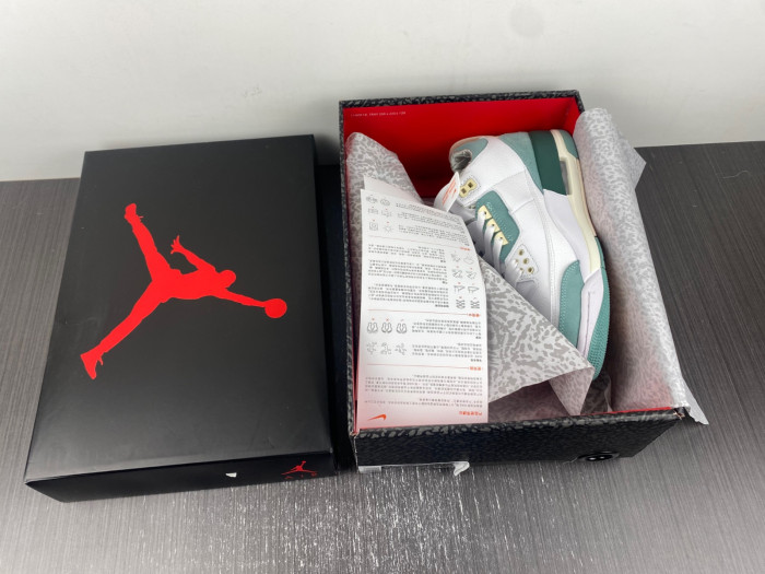 air jordan 3 white green dt8532-130