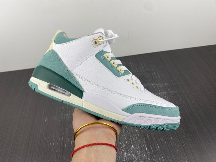air jordan 3 white green dt8532-130