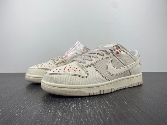 nike dunk low light orewood brown sashiko dv0834-100