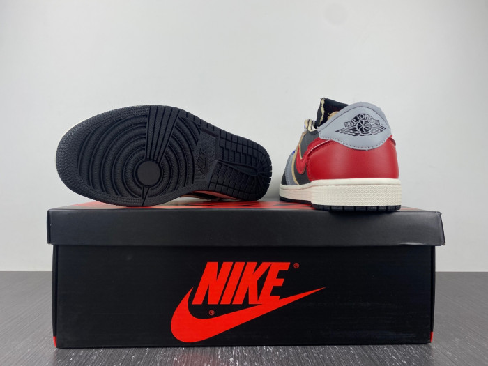 air jordan 1 low og ex “dark smoke grey” dv0982-006