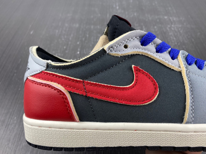 air jordan 1 low og ex “dark smoke grey” dv0982-006