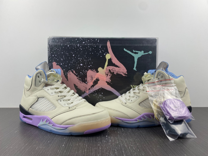 dj khaled x air jordan 5 we the best “sail” dv4982-175