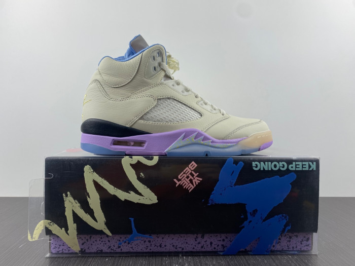 dj khaled x air jordan 5 we the best “sail” dv4982-175