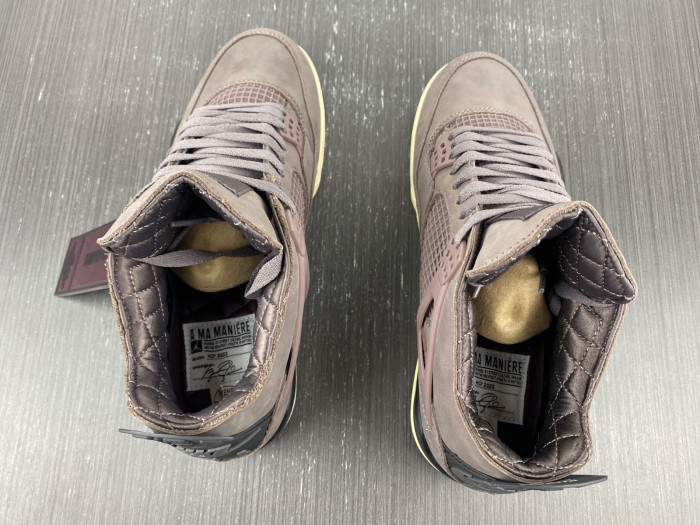 a ma maniére x air jordan 4 “violet ore” dv6773-220