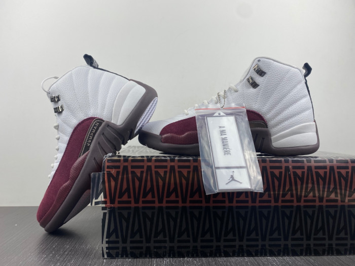 air jordan 12 retro sp a ma maniére white dv6989-100