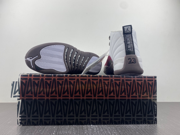 air jordan 12 retro sp a ma maniére white dv6989-100