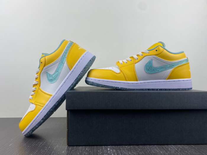 air jordan 1 low gs “citron pulse” dx4375-800