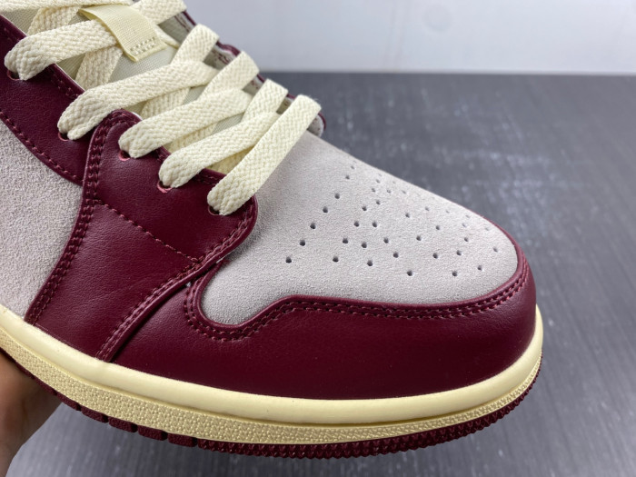 air jordan 1 mid se tiki leaf team red dz2820-601