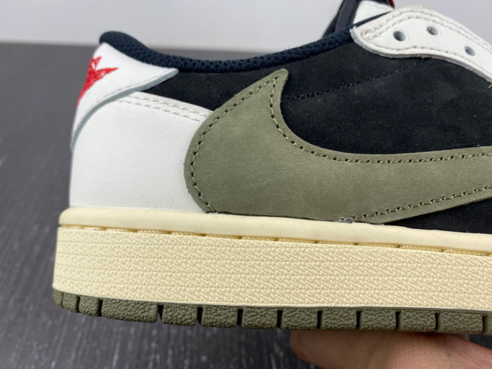 travis scott x air jordan 1 low og “olive” dz4137-106