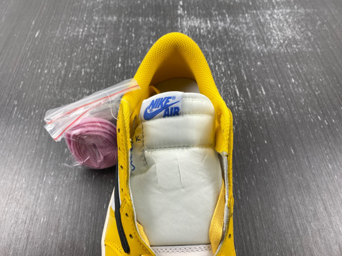 travis scott x air jordan 1 low og “canary dz4137-700