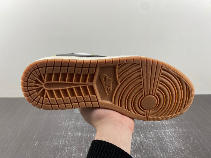 travis scott x air jordan 1 low og “canary dz4137-700