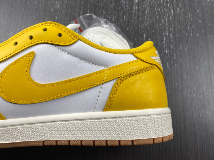 travis scott x air jordan 1 low og “canary dz4137-700