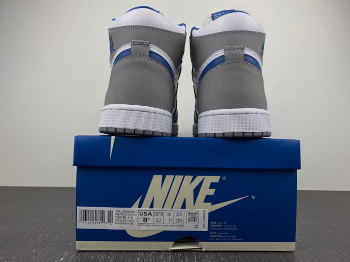 air jordan 1 retro high og "true blue" dz5485-410