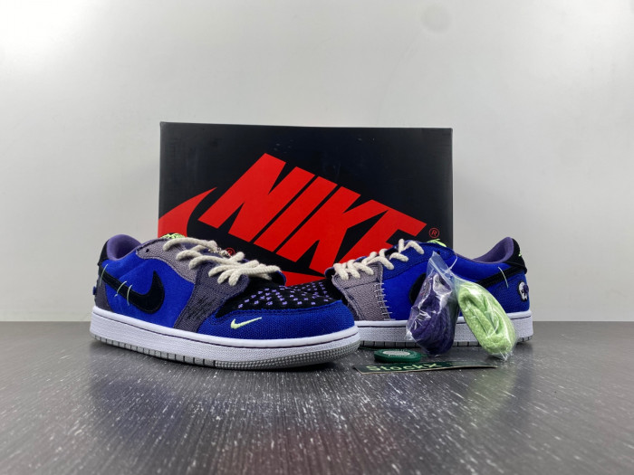 zion williamson x air jordan 1 low og “voodoo” dz7292-420