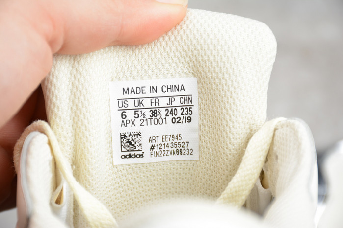 a*d*das ozweego raf simons cream white silver metallic ee7945