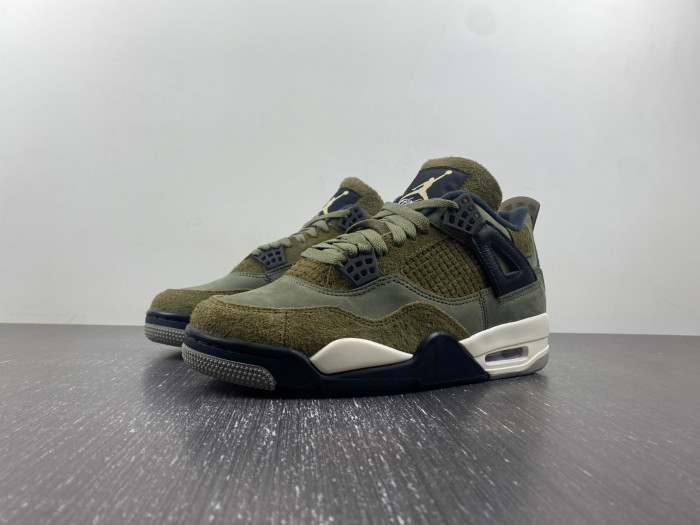 air jordan 4 craft “medium olive” fb9927-200