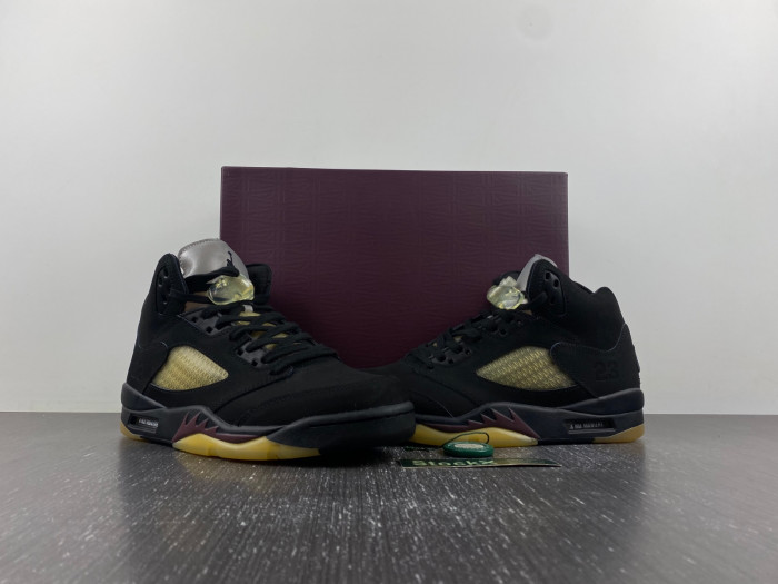 a ma maniére x air jordan 5 “black” fd1330-001
