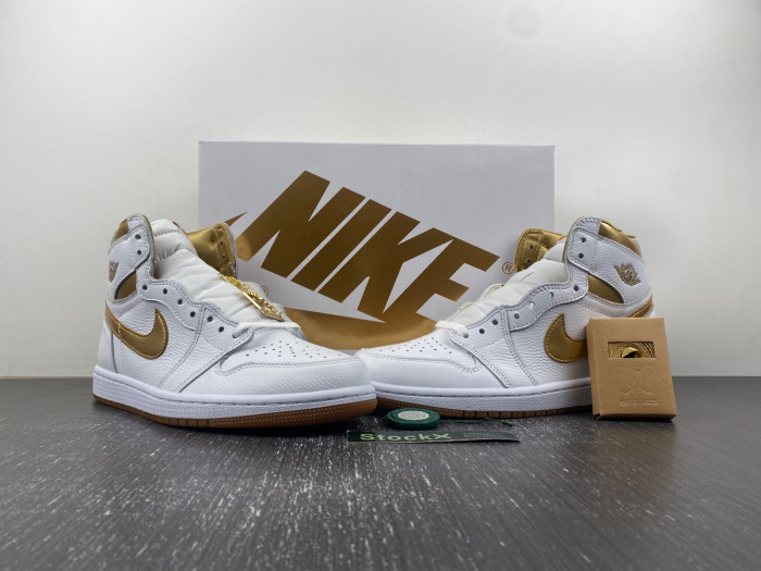 air jordan 1 retro high og metallic gold fd2596-107