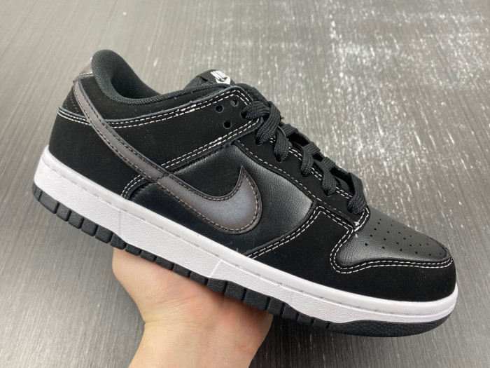 nike dunk low airbrush black fd6923-001