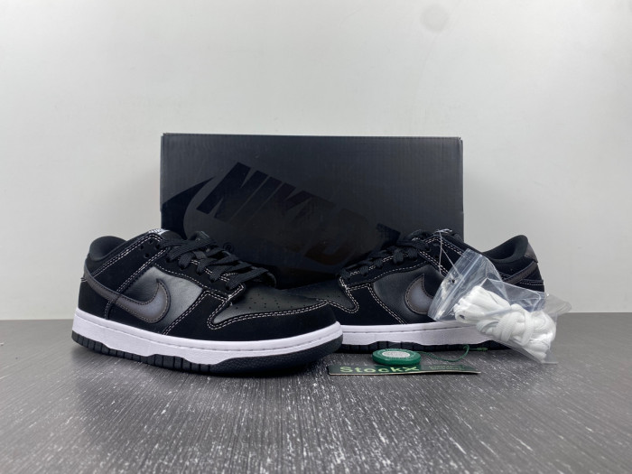 nike dunk low airbrush black fd6923-001
