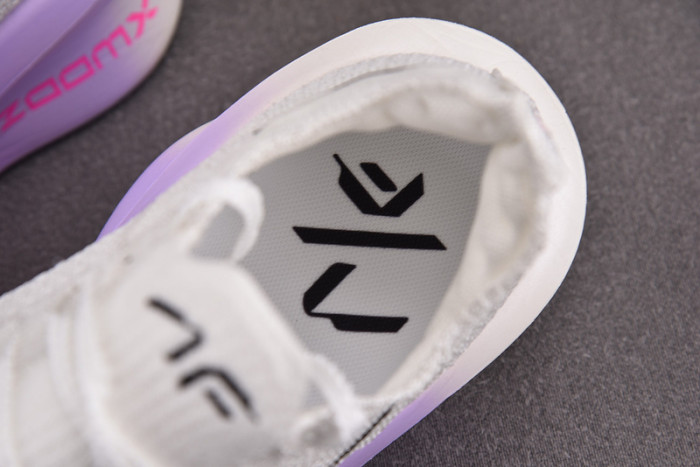 nike air zoom alphafly next% 3 fp white purple agate fd8311-100