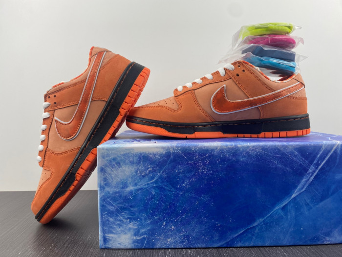 nike sb dunk low concepts orange lobster fd8776-800