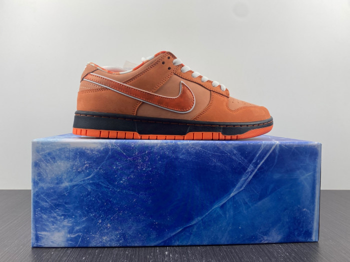 nike sb dunk low concepts orange lobster fd8776-800