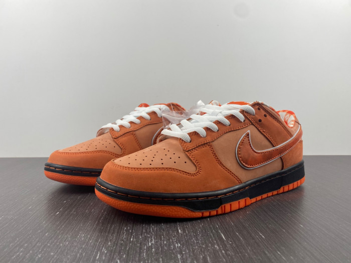 nike sb dunk low concepts orange lobster fd8776-800