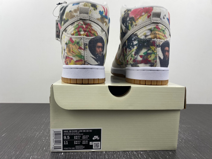 S*p*reme x nike sb dunk high “rammellzee” fd8779-100