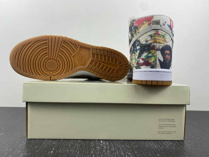 S*p*reme x nike sb dunk high “rammellzee” fd8779-100