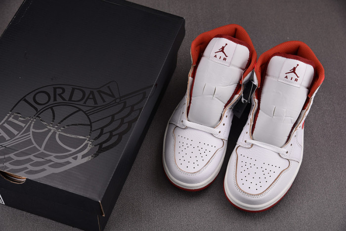 air jordan 1 mid se dune red fj3458-160