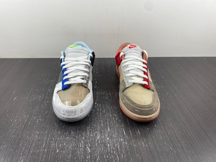 nike dunk low sp what the clot fn0316-999