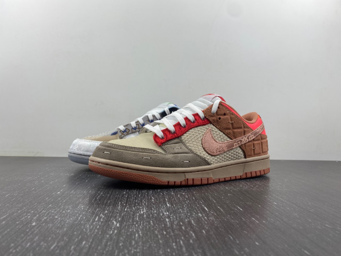 nike dunk low sp what the clot fn0316-999