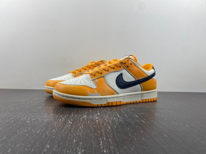 nike dunk low wear and tear yellow fn3418-100