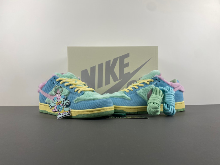 nike sb dunk low verdy visty fn6040-400