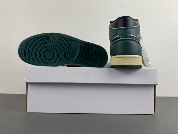 air jordan 1 mid se oxidized green fq7818-100