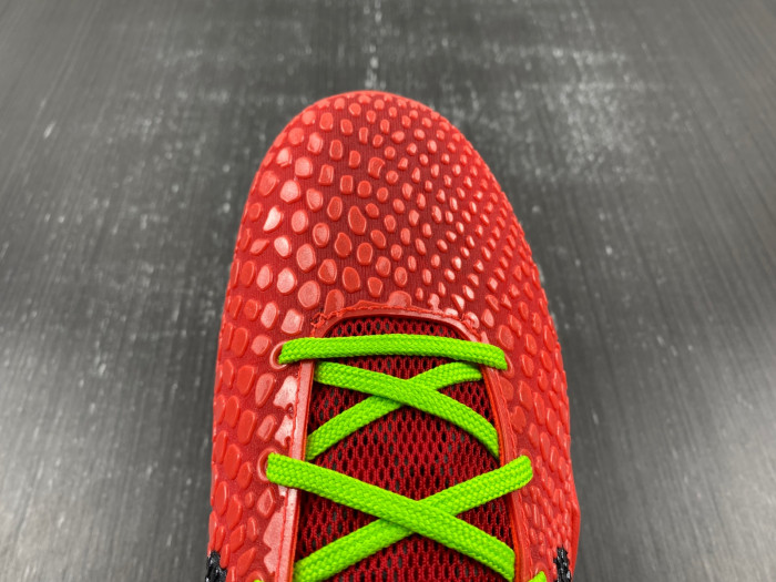 nike kobe 6 protro “reverse grinch” fv4921-600