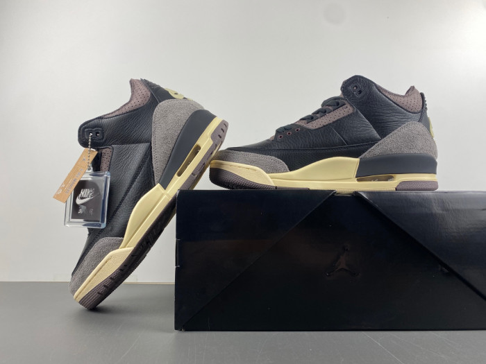 a ma maniere x air jordan 3 “black” fz4811-001