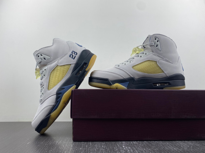 air jordan 5 retro a ma maniére diffused blue fz5758-004
