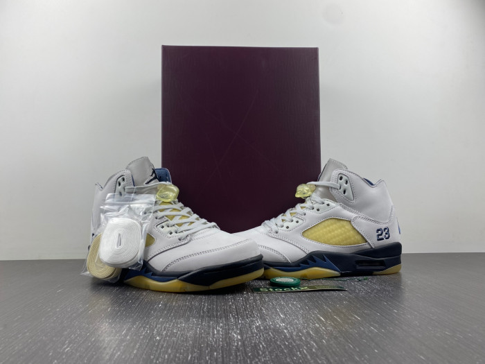 air jordan 5 retro a ma maniére diffused blue fz5758-004