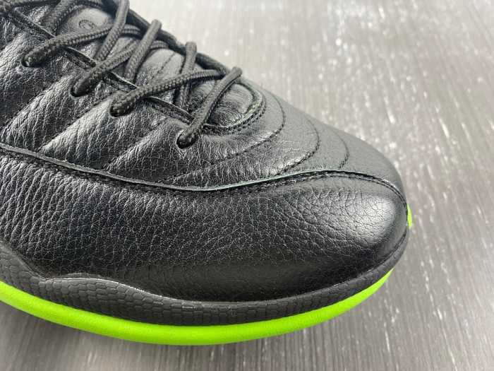 air jordan 12 "black/neon green"